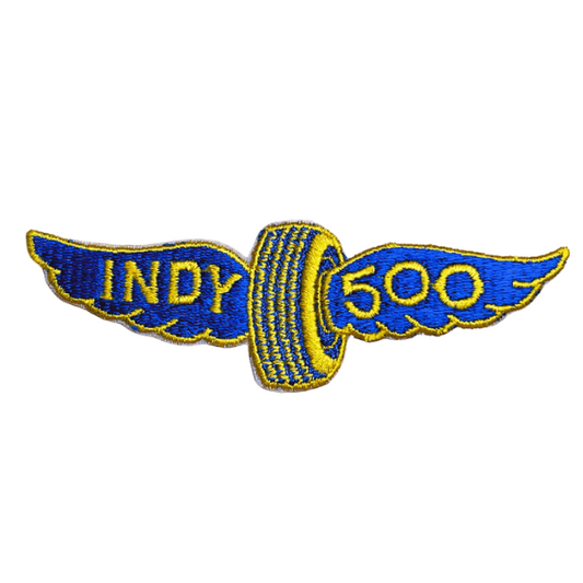 Vintage Indy 500 Wing and Wheel Patch