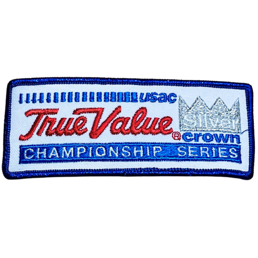 Vintage TrueValue USAC Silver Crown Championship Series Patch