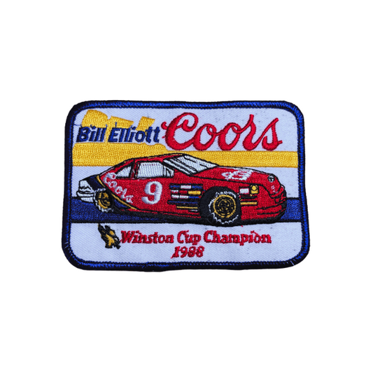 Bill Elliott 1988 NASCAR Winston Cup Champion Patch