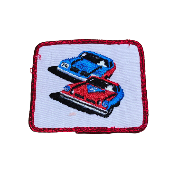 Vintage Stock Car Racing Patch