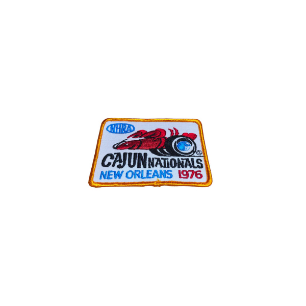 NHRA 1976 New Orleans Cajun Nationals Patch