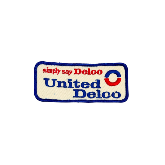 Vintage United Delco Patch