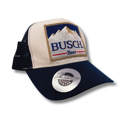 busch beer trucker hat