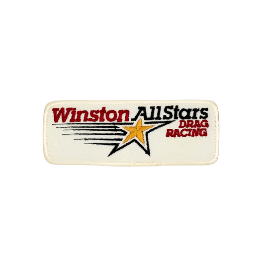 Vintage Winston All Stars Drag Racing Patch