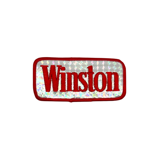 Vintage Winston Cigarettes Sparkle Patch