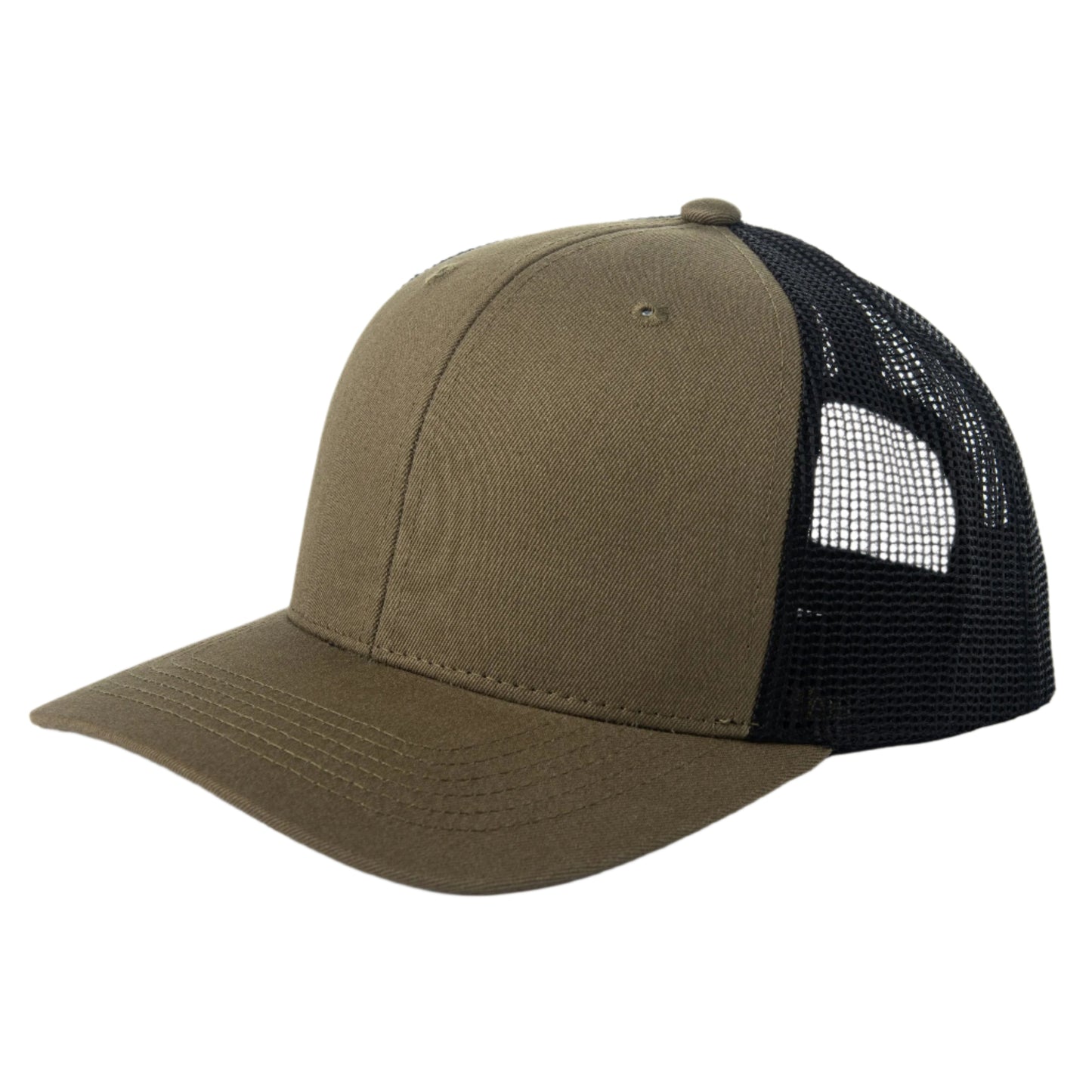 6-Panel Mid-Profile Snapback Trucker Hat