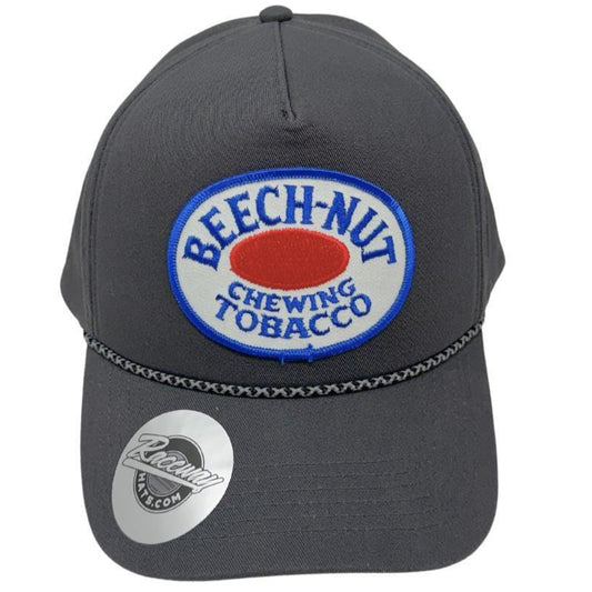 Vintage Beech-Nut Patch Pressed on Sportsman SP1300 5-Panel Heritage Rope Hat