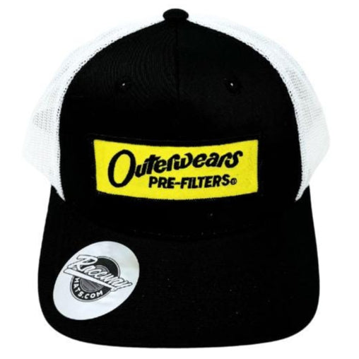 Readymade Vintage Outerwears Patch Pressed onto New Decky 6021 6-Panel Trucker Hat