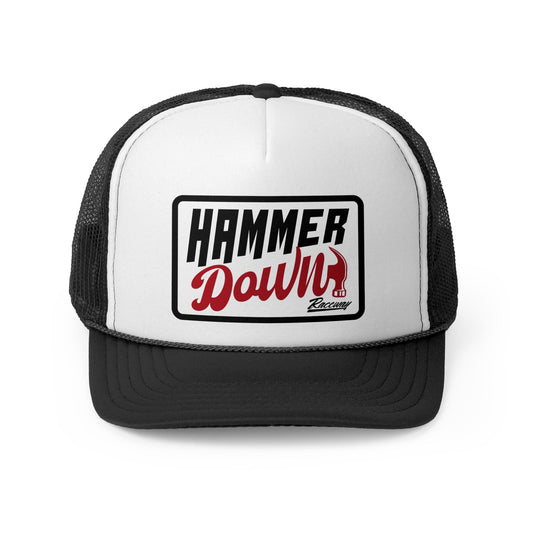 Raceway Hats 5-Panel Foam Hammer Down Trucker Hat