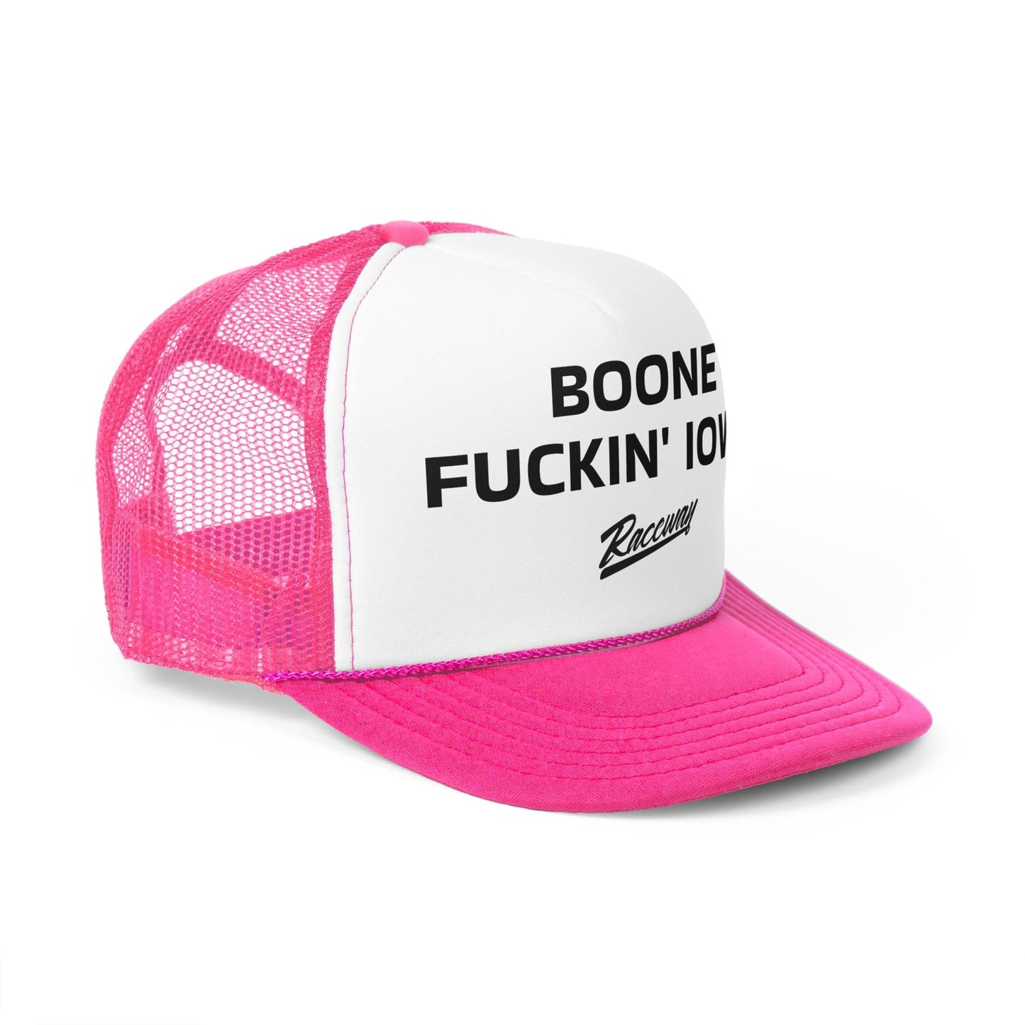 Raceway Hats 5-Panel Foam Boone Fuckin' Iowa Trucker Hat