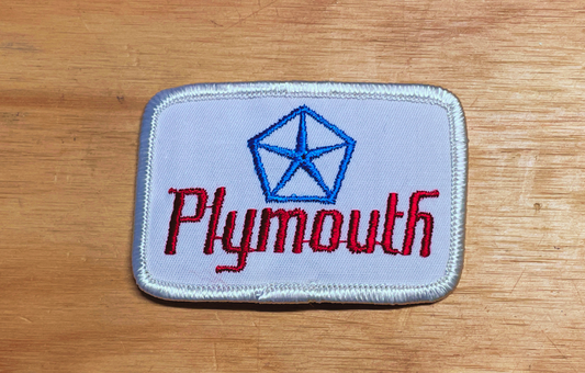 vintage embroidered patch