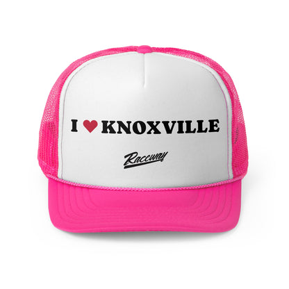 Raceway Hats 5-Panel Foam Trucker Hat - "I ❤️ Knoxville"