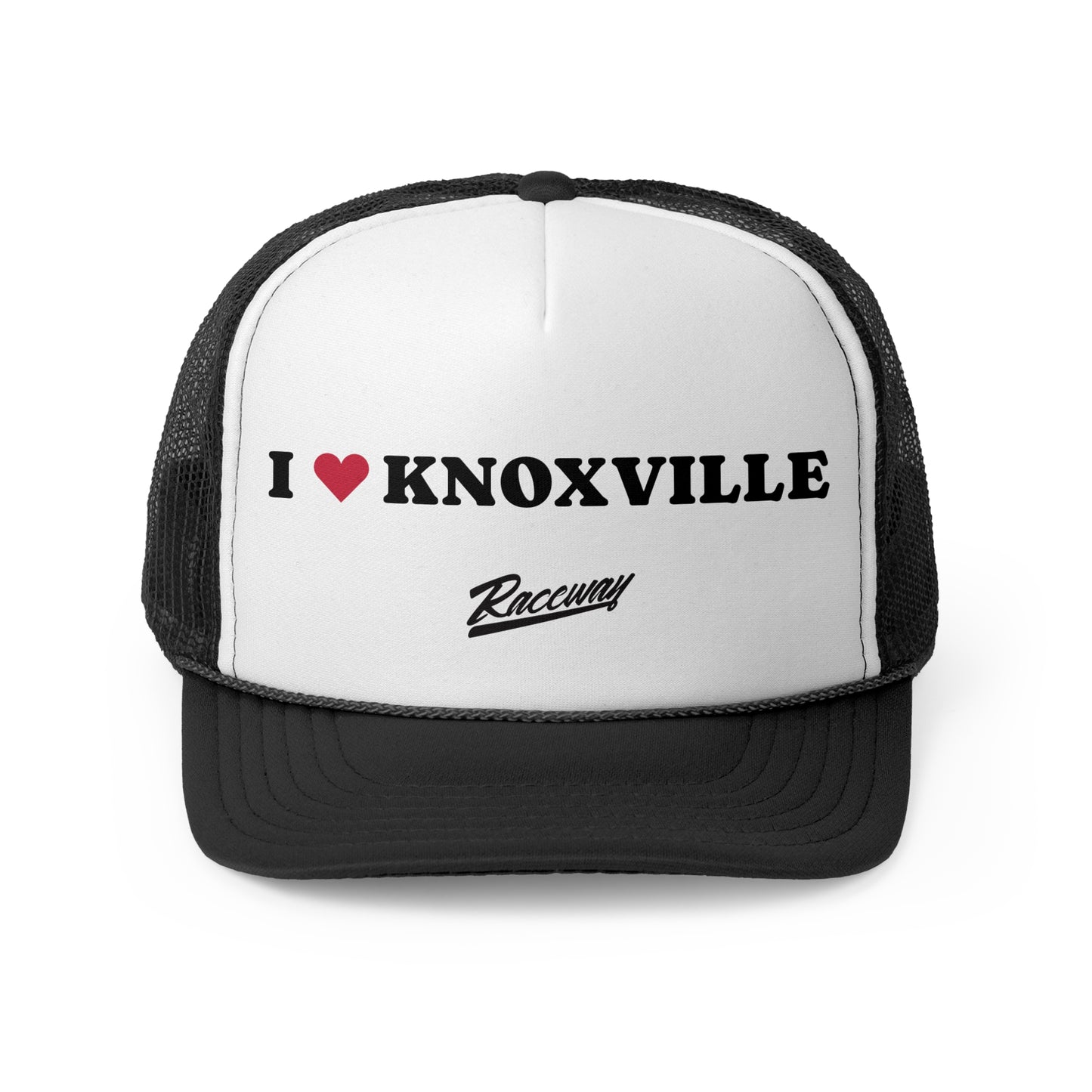 Raceway Hats 5-Panel Foam Trucker Hat - "I ❤️ Knoxville"