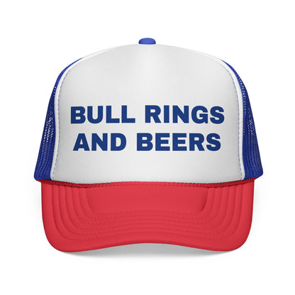 Bull Rings and Beers Trucker Hat