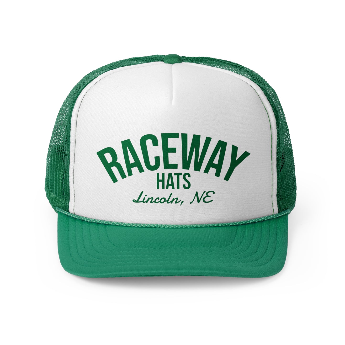 Raceway Hats 5-Panel Foam Trucker Hat - Arched