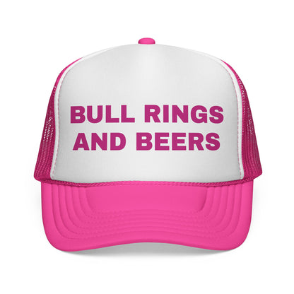 Bull Rings and Beers Trucker Hat