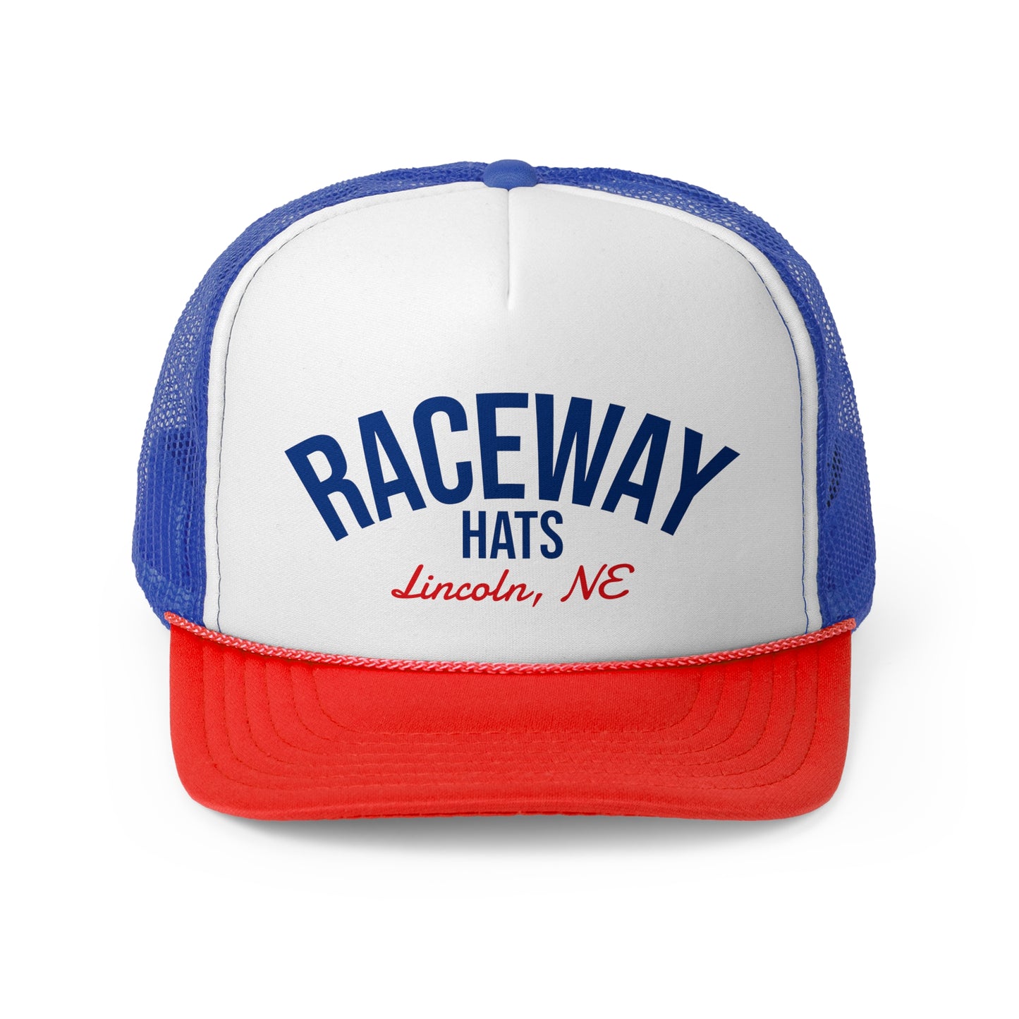 Raceway Hats 5-Panel Foam Trucker Hat - Arched
