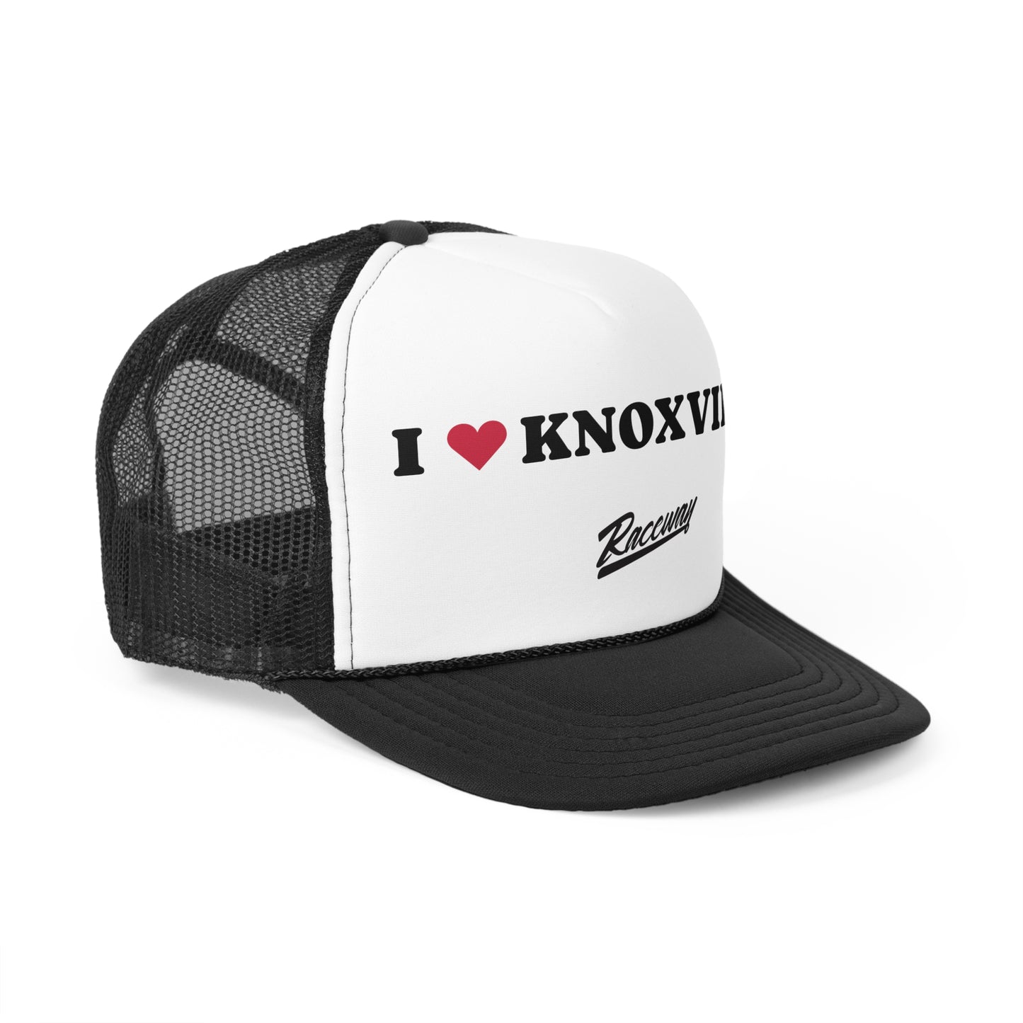 Raceway Hats 5-Panel Foam Trucker Hat - "I ❤️ Knoxville"