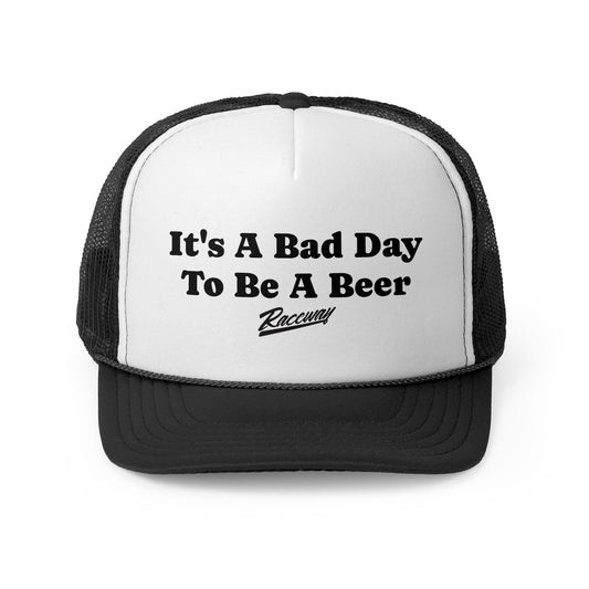 Raceway Hats 5-Panel Foam Trucker Hat - "It's a Bad Day To Be A Beer"