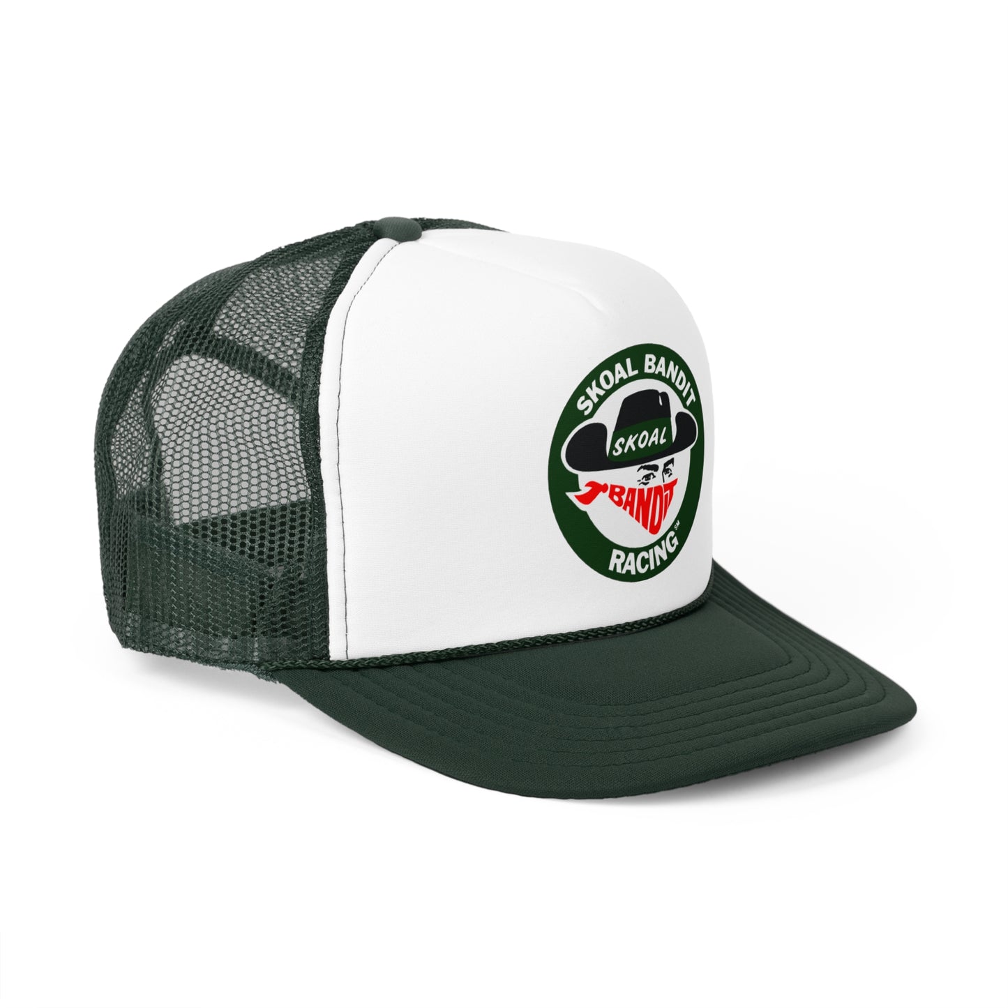 Raceway Hats 5-Panel Foam Trucker Hat - Skoal Bandits Racing Logo