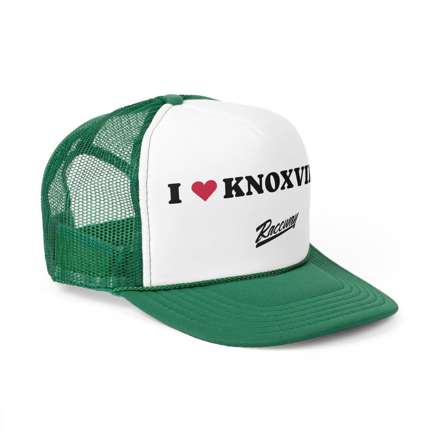 Raceway Hats 5-Panel Foam Trucker Hat - "I ❤️ Knoxville"