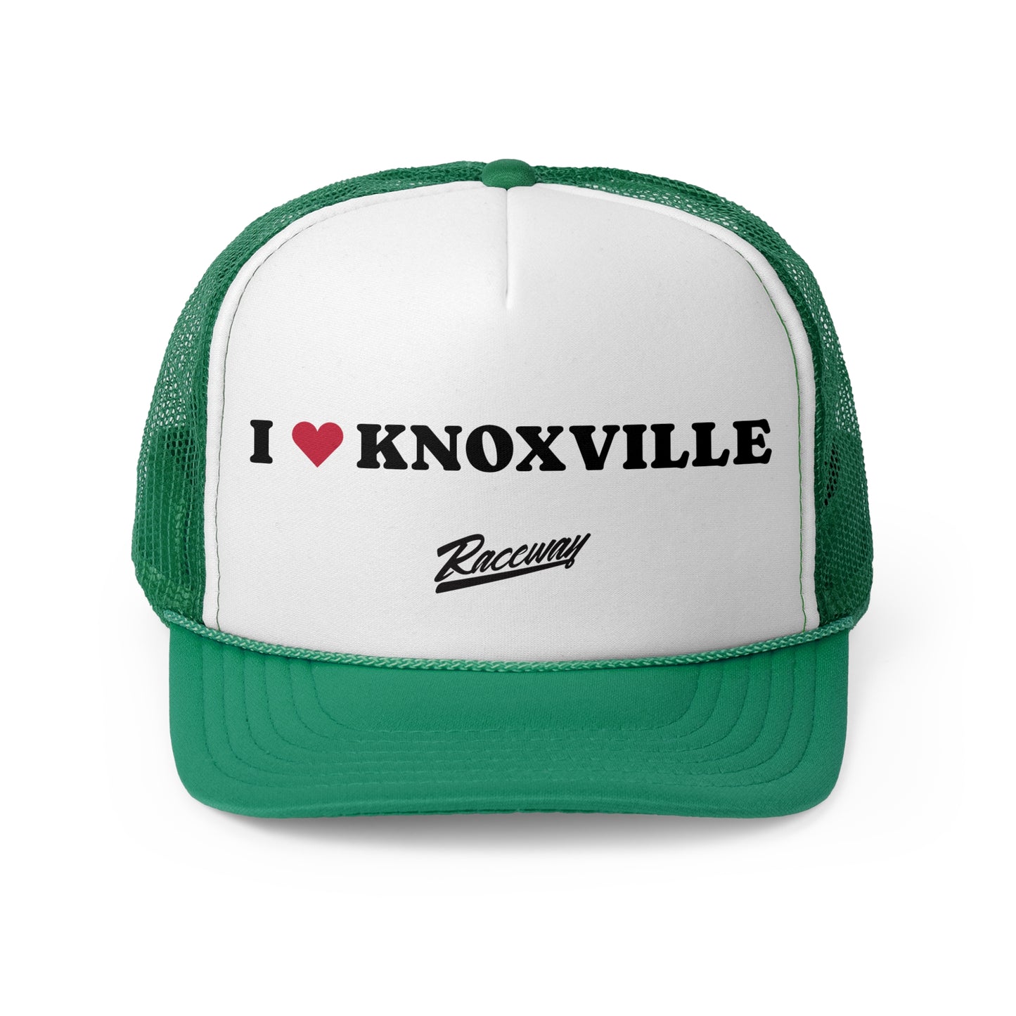 Raceway Hats 5-Panel Foam Trucker Hat - "I ❤️ Knoxville"