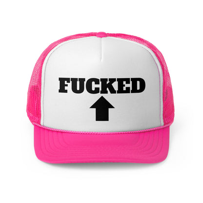 Raceway Hats 5-Panel Foam Trucker Hat - "F@ucked Up"