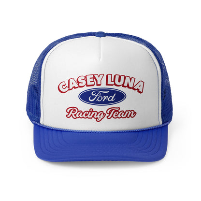 Raceway Hats 5-Panel Foam Trucker Hat - Casey Luna Racing Team Logo