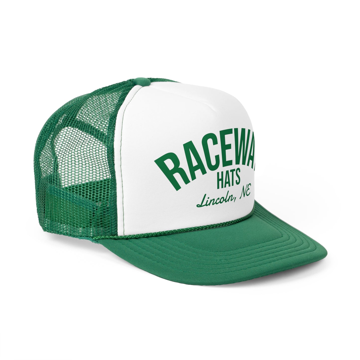 Raceway Hats 5-Panel Foam Trucker Hat - Arched