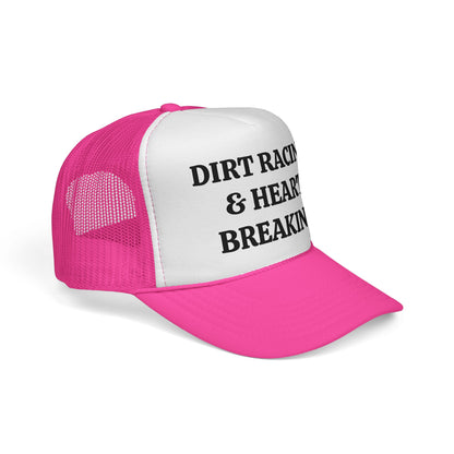 Dirt Racing & Heart Breaking Trucker Hat