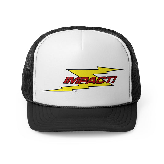 Raceway Hats 5-Panel Foam Trucker Hat - Impact! Racing Logo