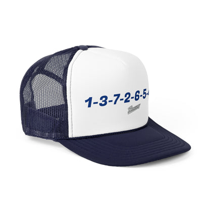 Raceway Hats 5-Panel Foam Trucker Hat - Outlawed by the Outlaws