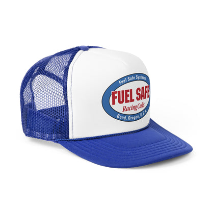 Raceway Hats 5-Panel Foam Trucker Hat - Vintage Fuel Safe Logo