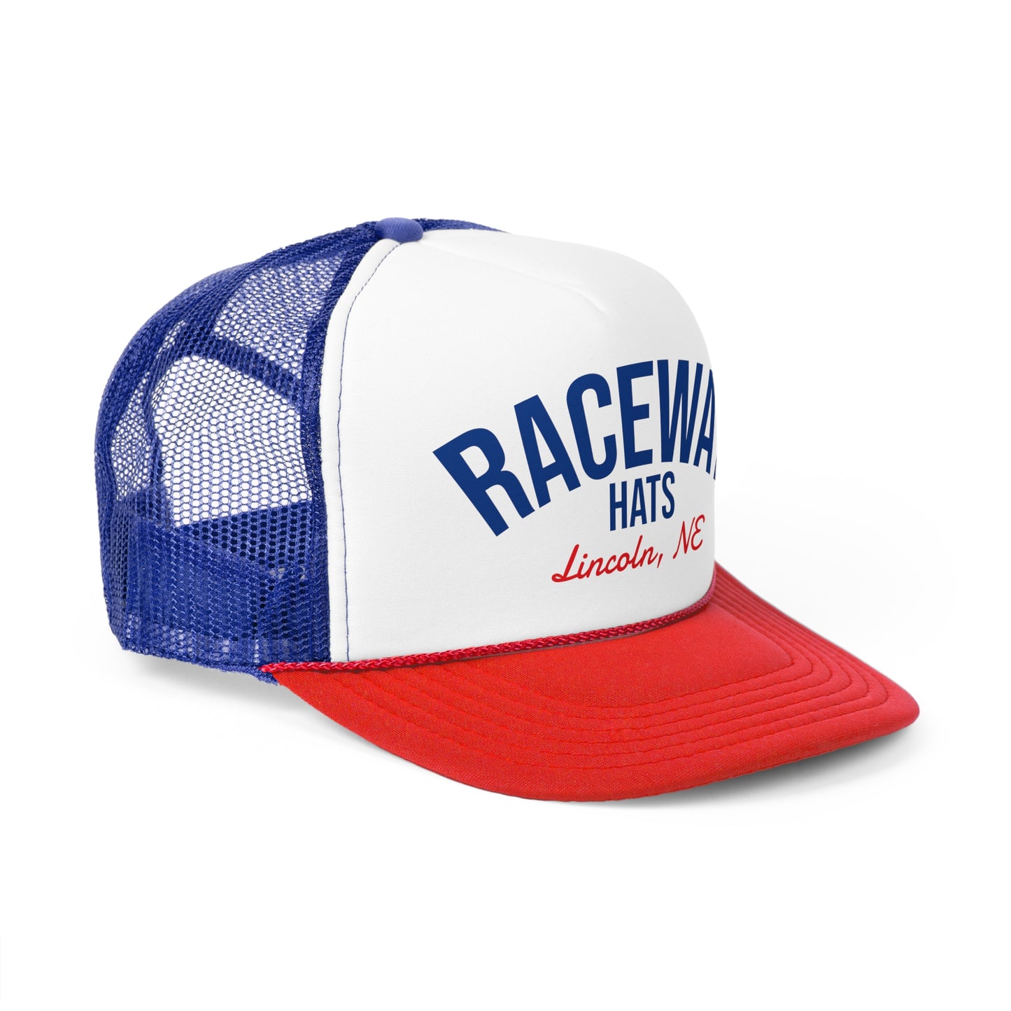 Raceway Hats 5-Panel Foam Trucker Hat - Arched