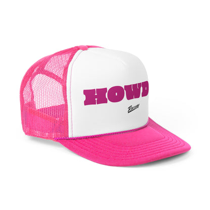 Raceway Hats 5-Panel Foam Trucker Hat - "Howdy"
