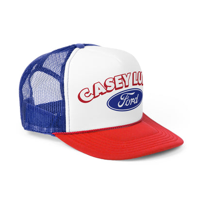 Raceway Hats 5-Panel Foam Trucker Hat - Casey Luna Ford Logo