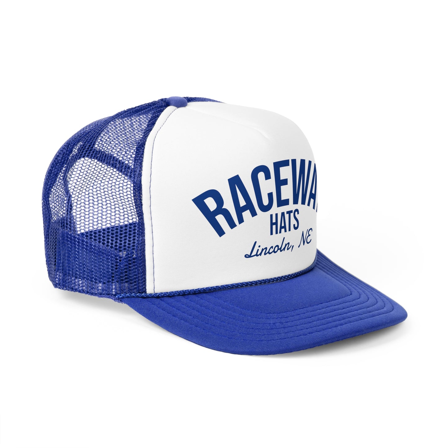 Raceway Hats 5-Panel Foam Trucker Hat - Arched