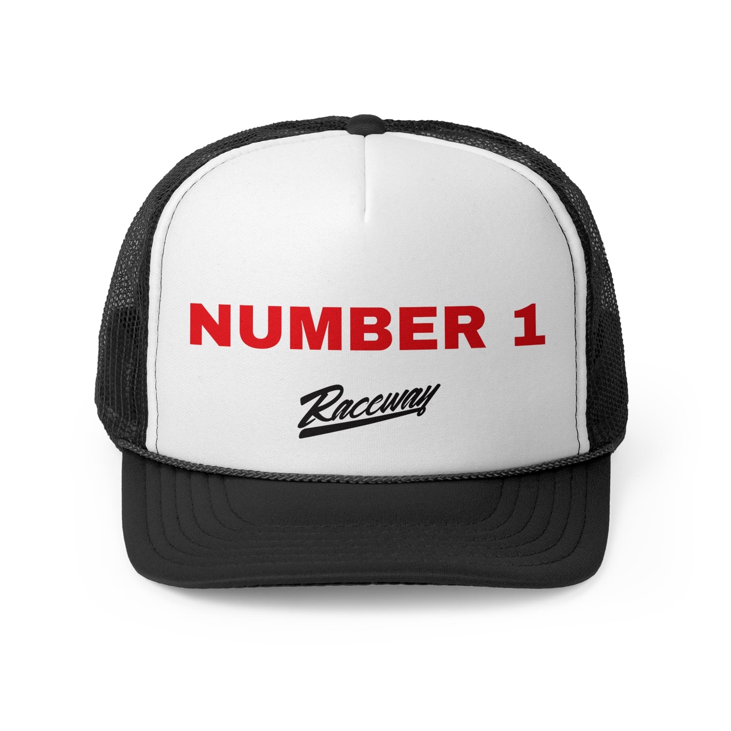 Raceway Hats 5-Panel Foam Trucker Hat - Number 1