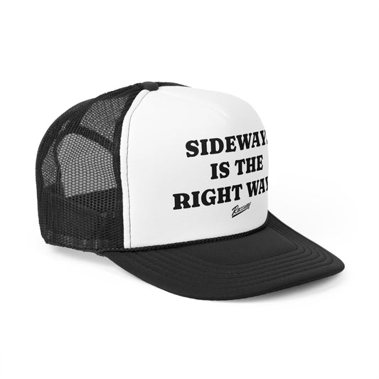 Raceway Hats 5-Panel Foam Trucker Hat - "Sideways is the Right Ways"