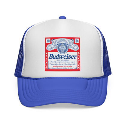 Budweiser Label Trucker Hat