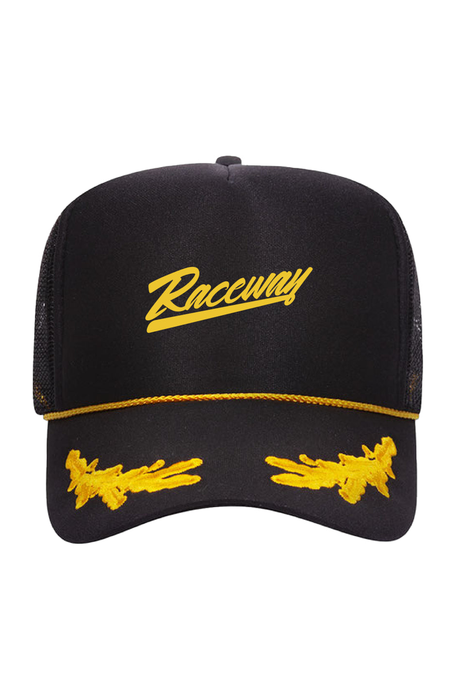 Gold Leaf Crown Trucker Hat