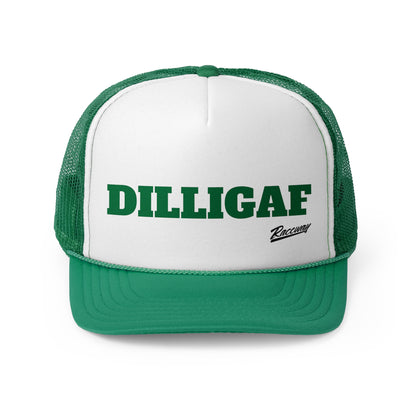 Raceway Hats 5-Panel Trucker Hat - "DILLIGAF"