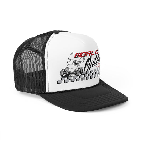 Raceway Hats 5-Panel Foam Trucker Hat - Vintage World of Outlaws