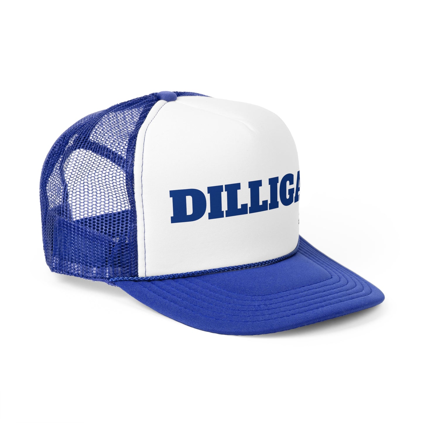 Raceway Hats 5-Panel Trucker Hat - "DILLIGAF"