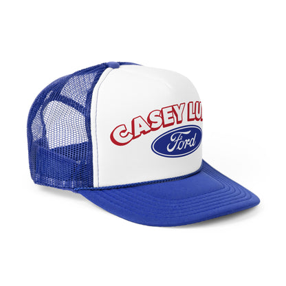 Raceway Hats 5-Panel Foam Trucker Hat - Casey Luna Ford Logo