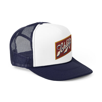 Raceway Hats 5-Panel Foam Trucker Hat - Vintage Schlitz Logo