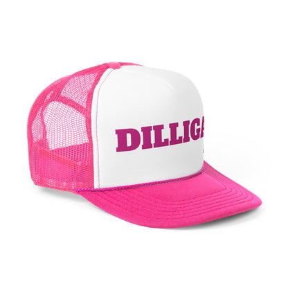 Raceway Hats 5-Panel Trucker Hat - "DILLIGAF"