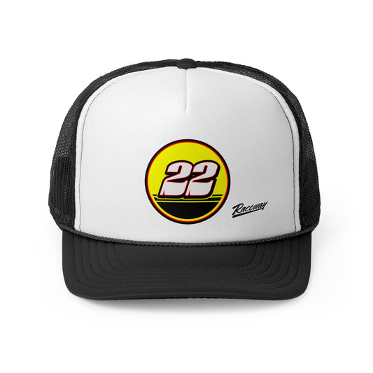 Raceway Hats 5-Panel Trucker Hat - Vintage Number Series One #22