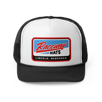 Raceway Hats 5-Panel Foam Trucker Hat - Lincoln, NE Rectangle Logo