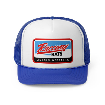 Raceway Hats 5-Panel Foam Trucker Hat - Lincoln, NE Rectangle Logo
